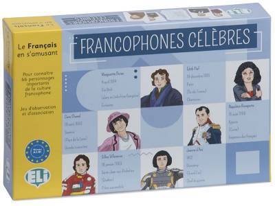 Francophones célèbres - JEU FLE - A2-B1