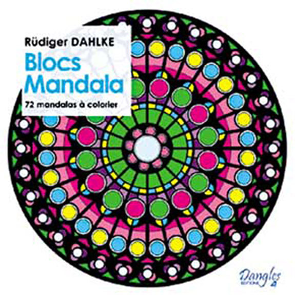 Blocs mandala - 72 mandalas à colorier
