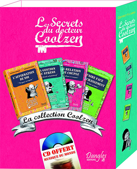 Coffret 4 livres : Les secrets du Dr. Coolzen (CD offert "Musique du Monde")