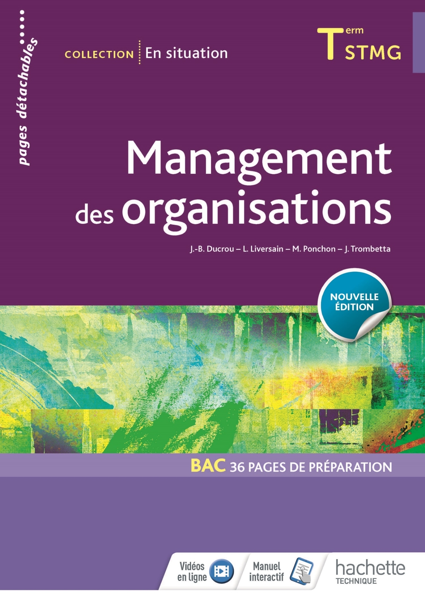 En situation Management des organisations Tle STMG - Livre élève - Éd. 2018