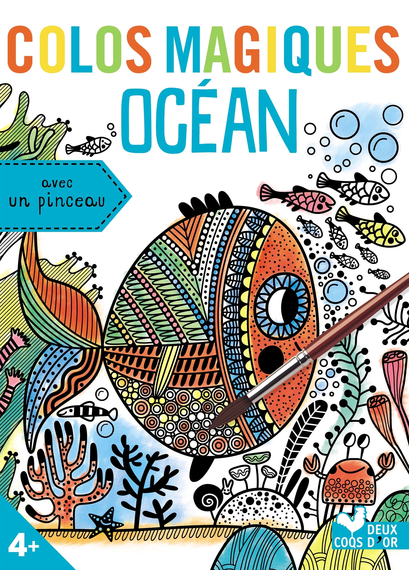 Colos magiques - océan - avec pinceau