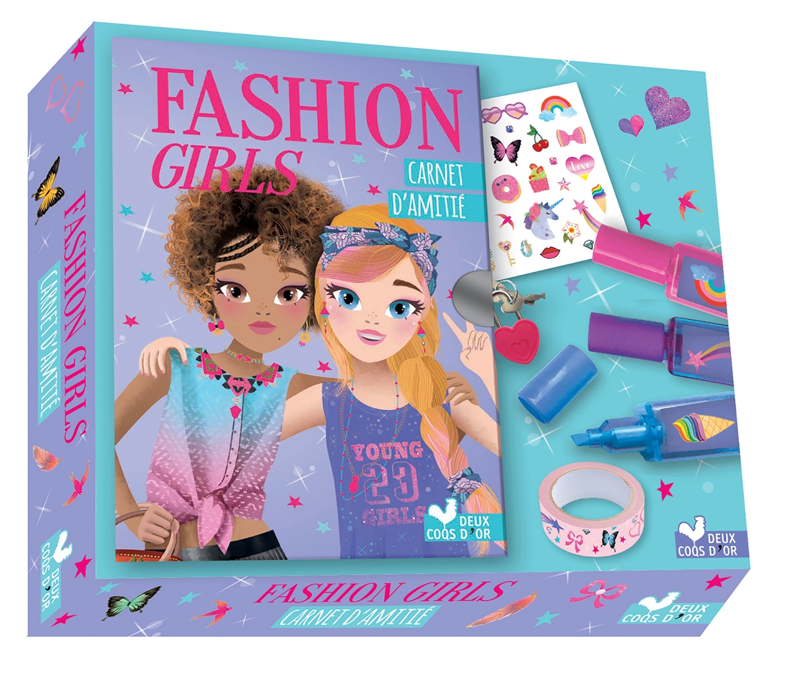 Carnet secret Best friends - coffret avec accessoires