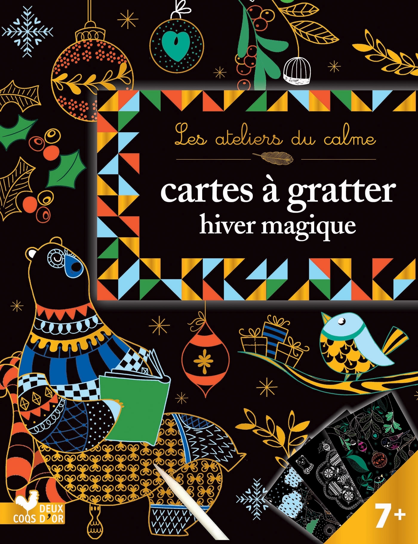 Cartes à gratter - Hiver magique