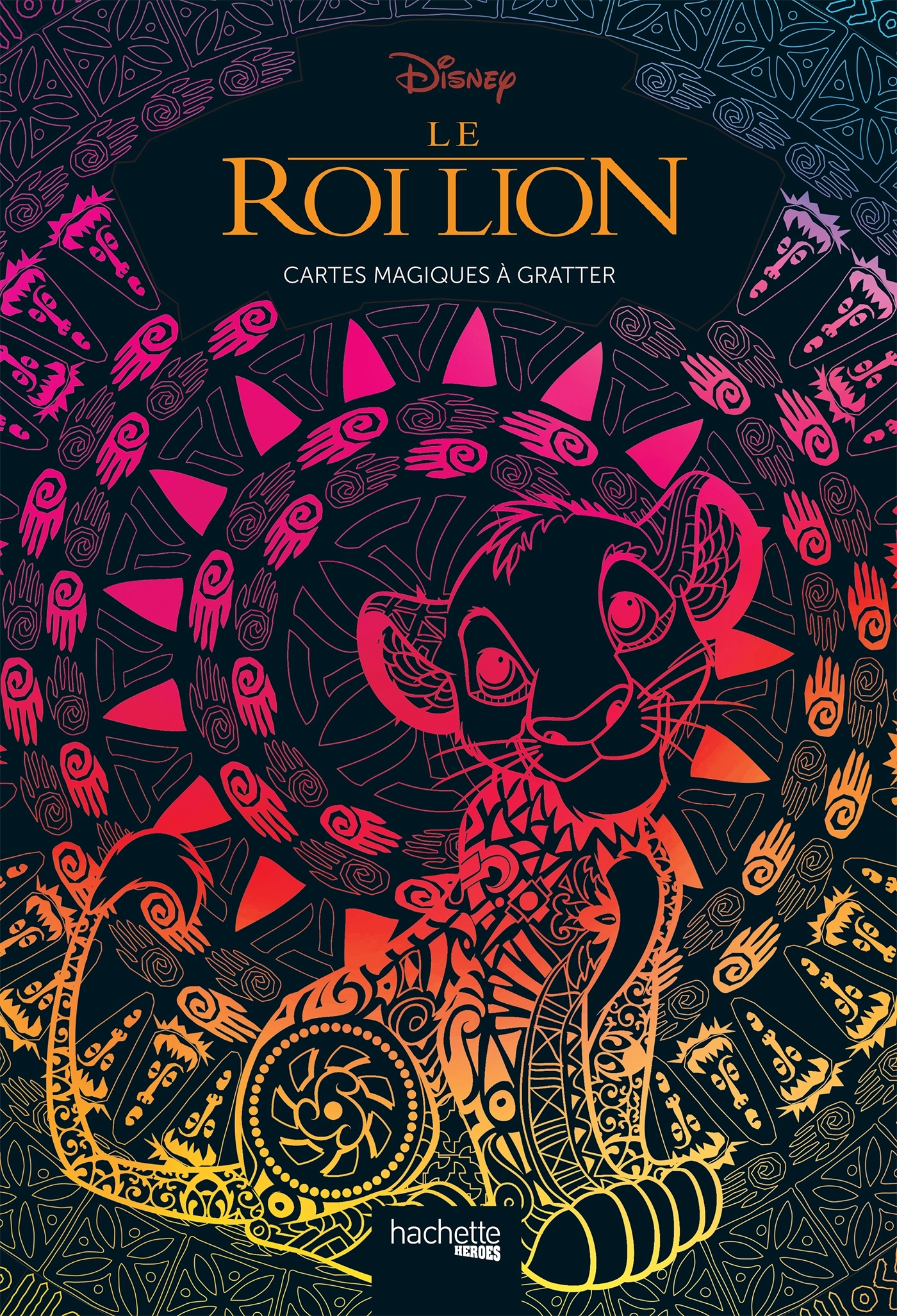 Cartes magiques à gratter Disney Le Roi Lion