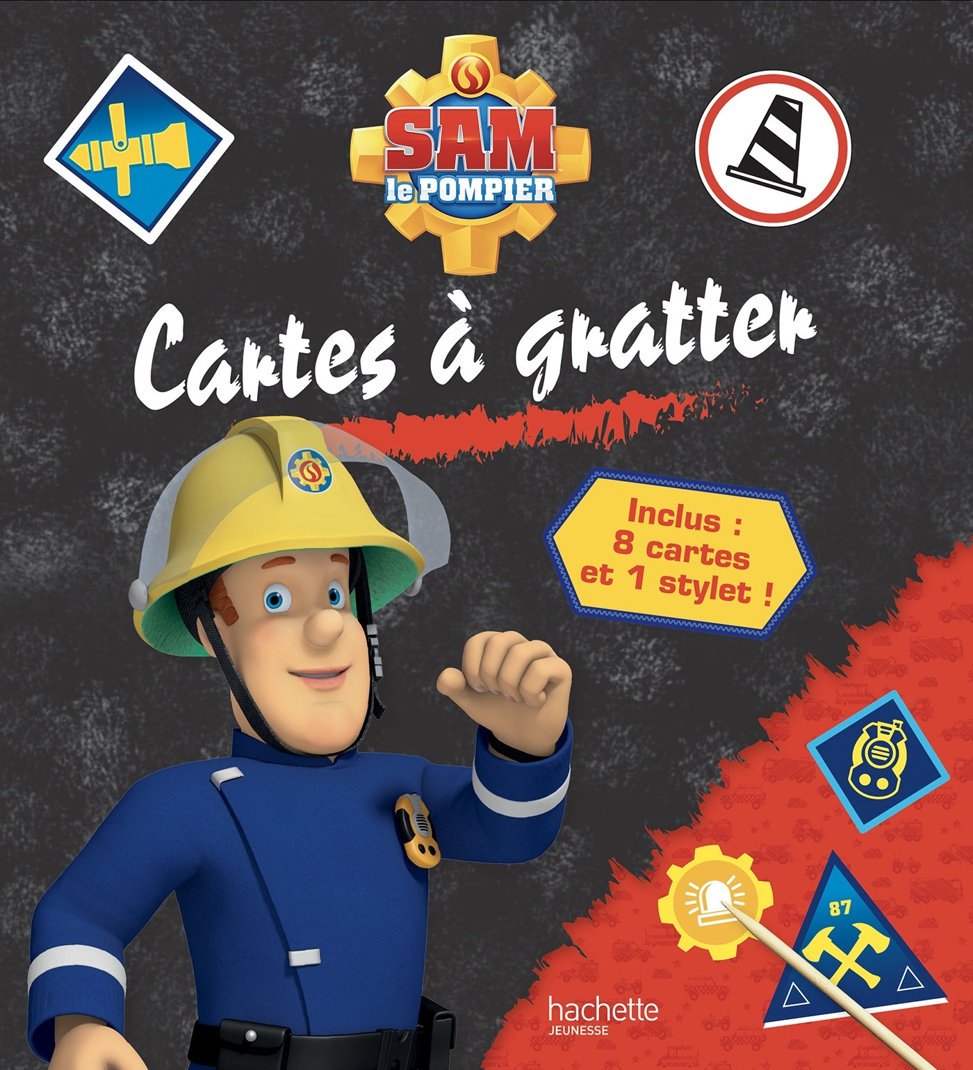 Sam le pompier - Cartes à gratter