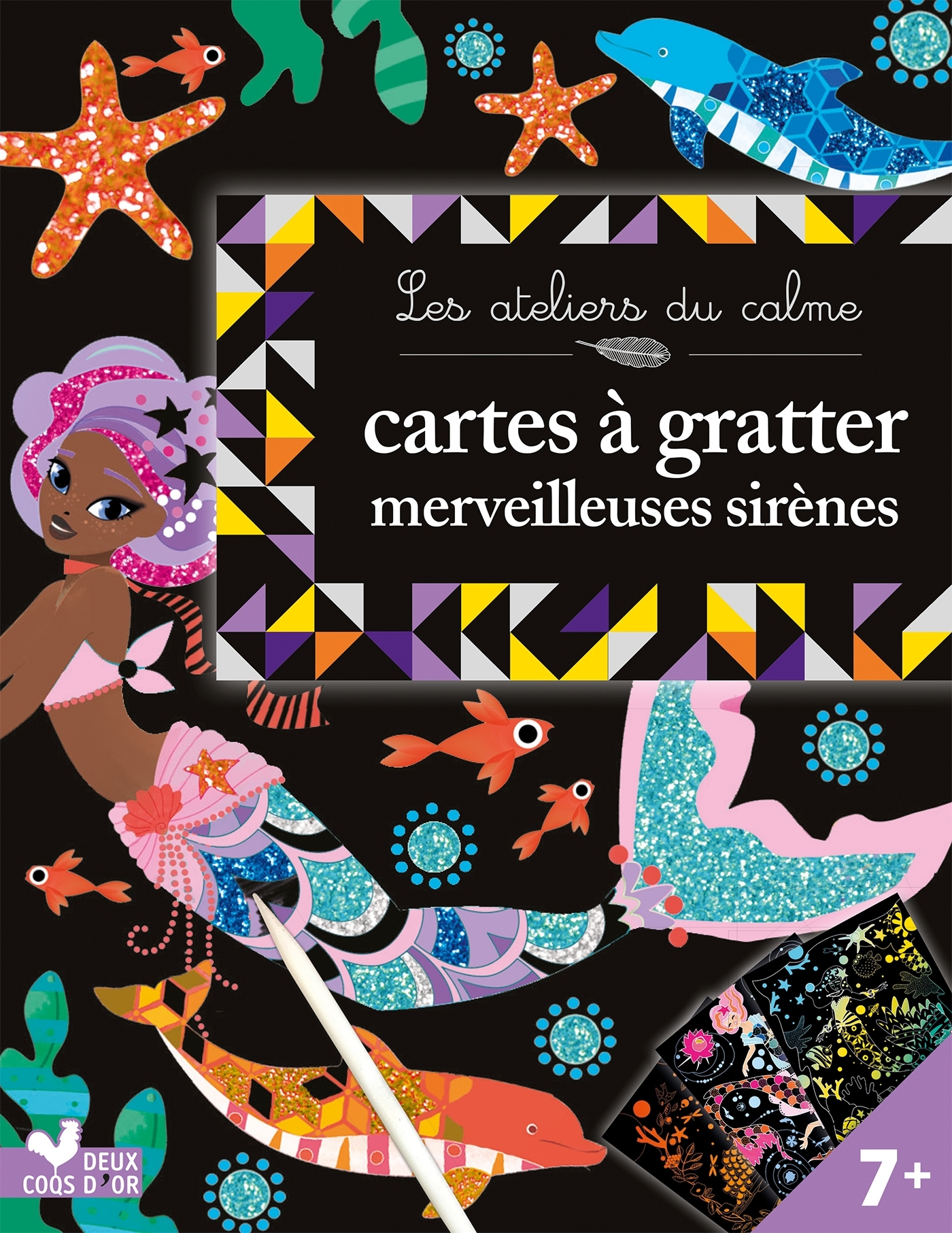 Cartes à gratter - Merveilleuses sirènes