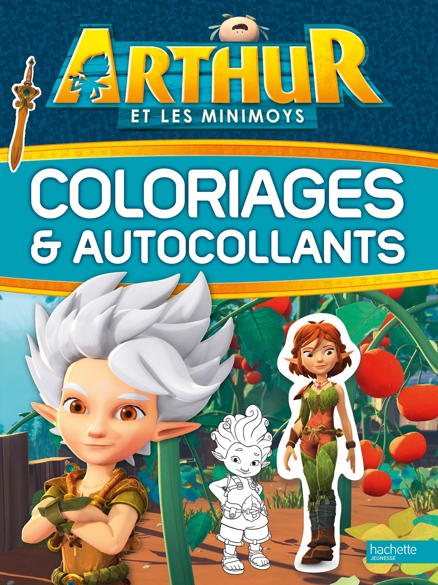 Arthur et les minimoys-Coloriages et autocollants