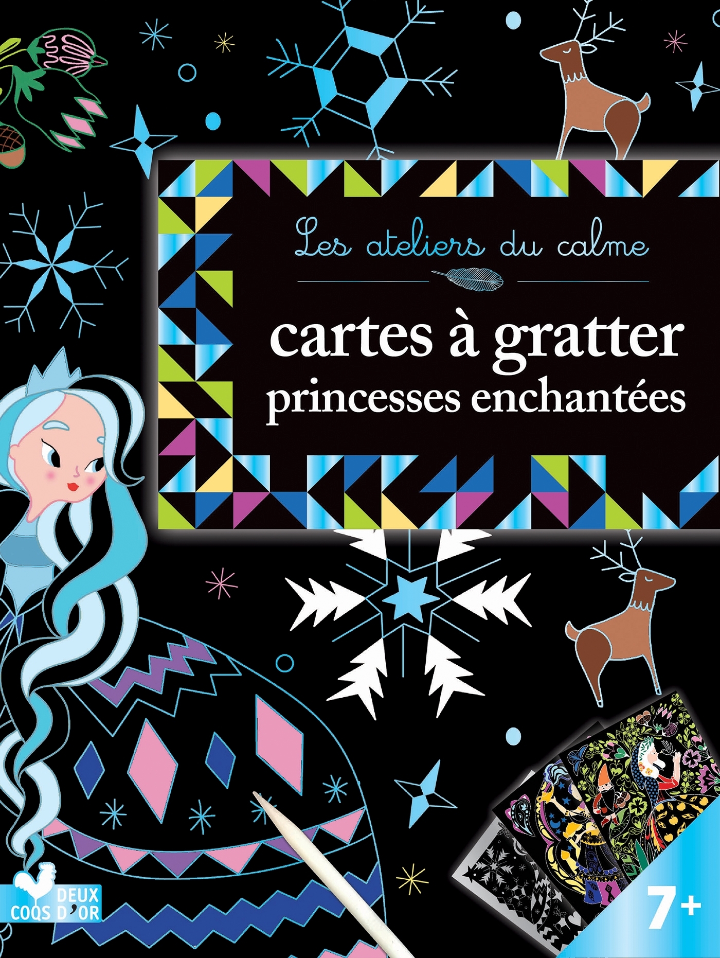 Cartes à gratter - Princesses enchantées