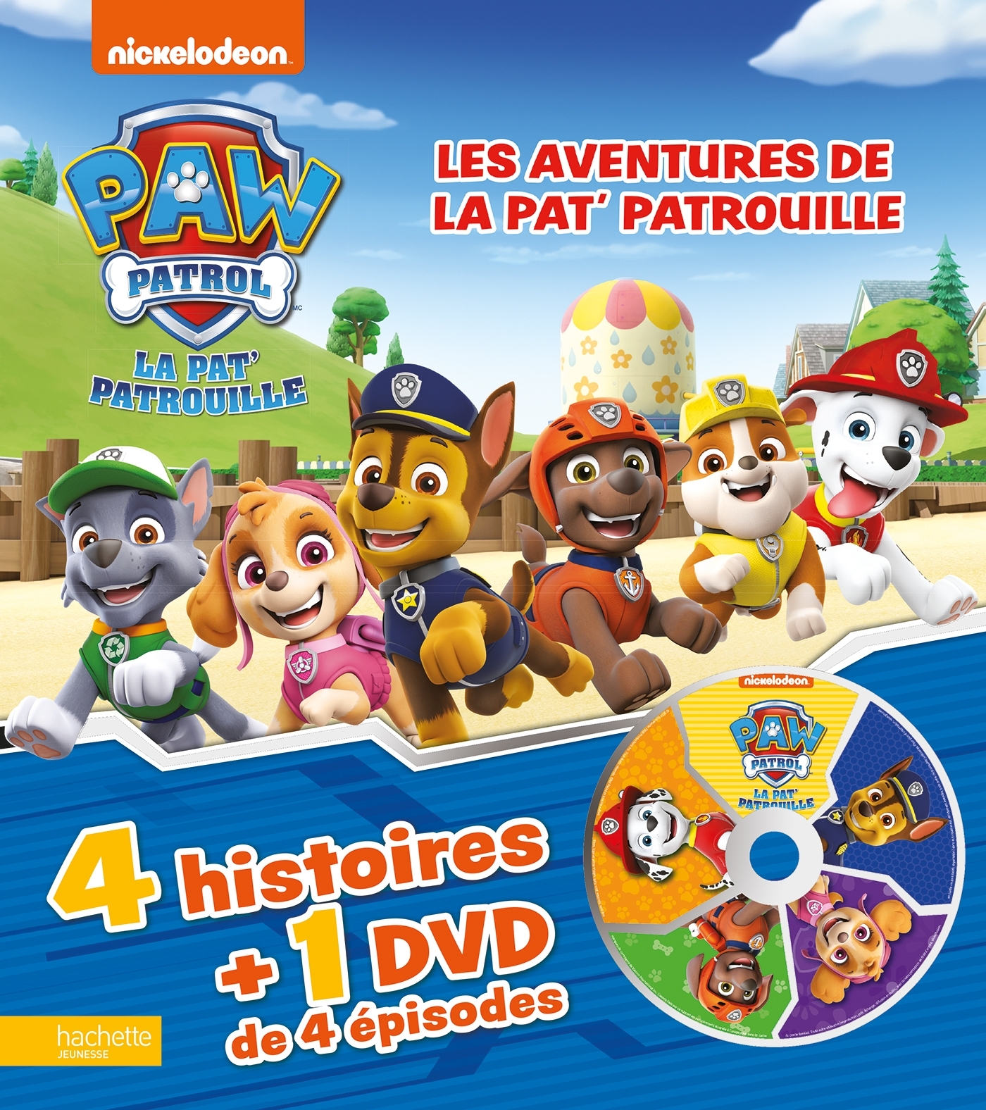 Les aventures de la Pat' Patrouille - Livre DVD n°3