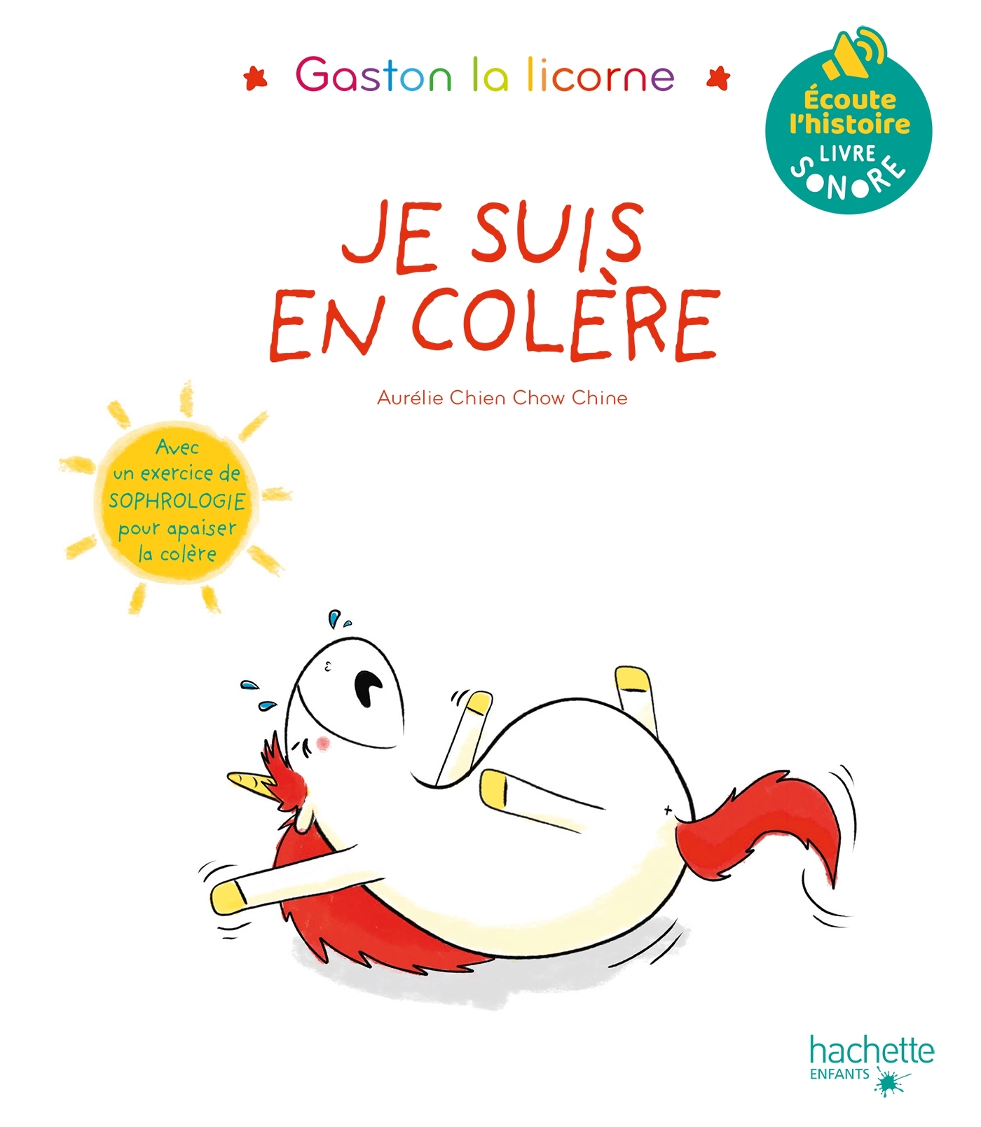 Livre son - Les émotions de Gaston - Je suis en colère