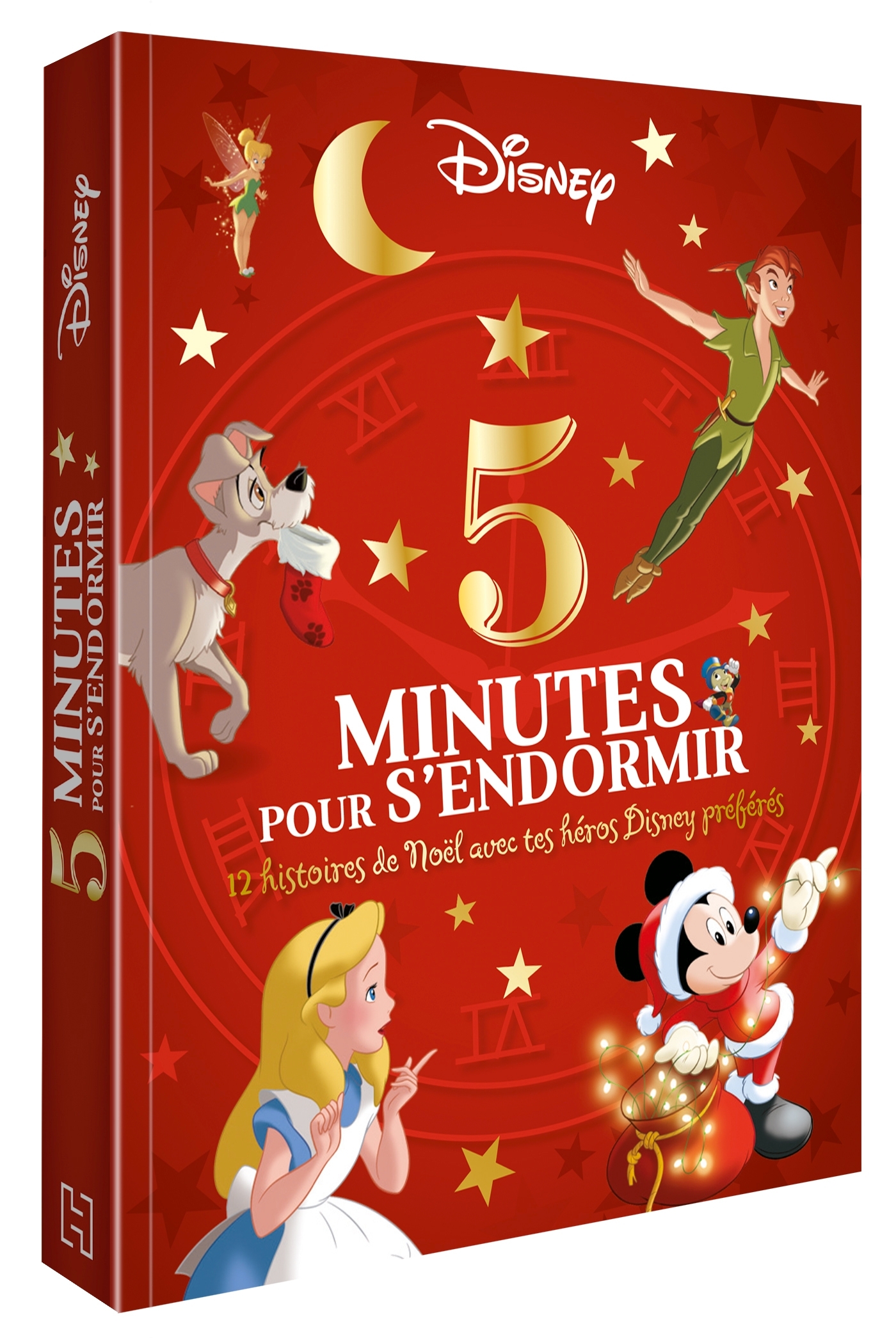 DISNEY - 5 Minutes pour s'endormir - 12 histoires de Noël avec tes héros Disney préférés