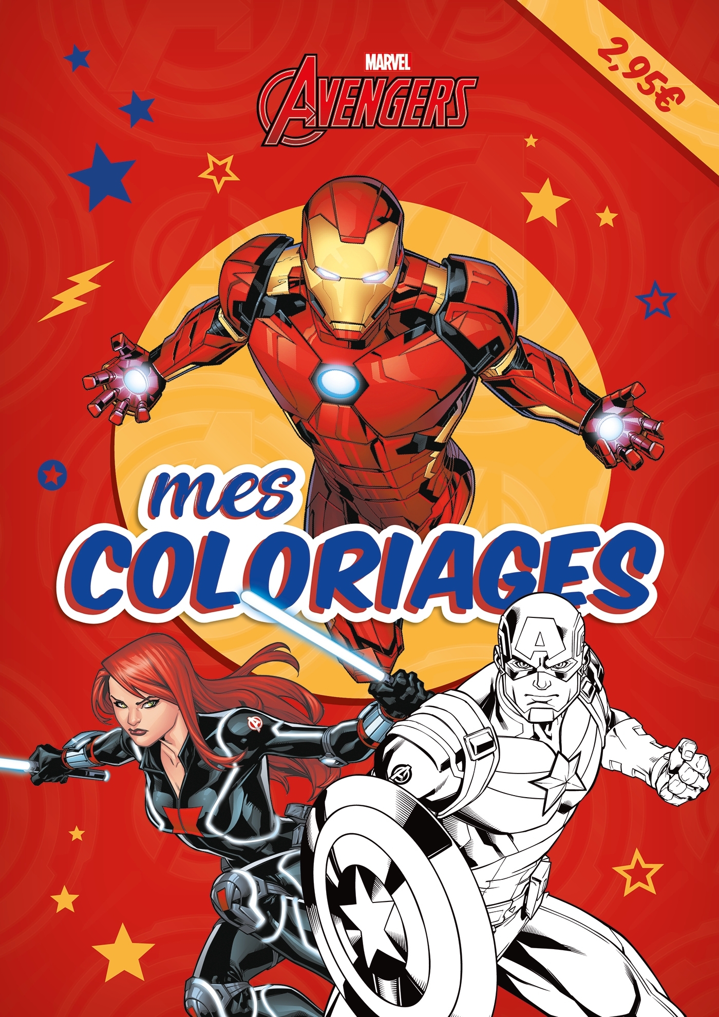 AVENGERS - Mes coloriages - MARVEL