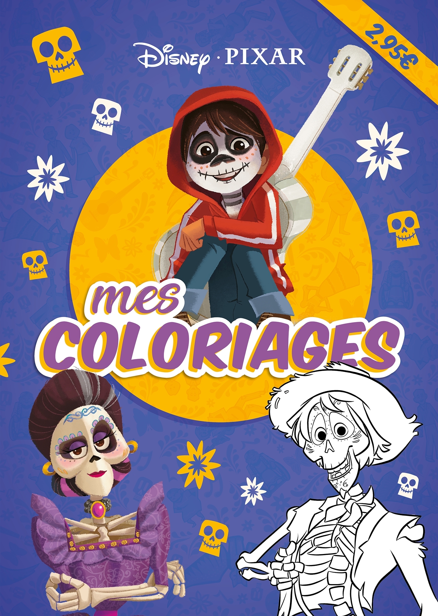 COCO - Mes Coloriages - Disney Pixar