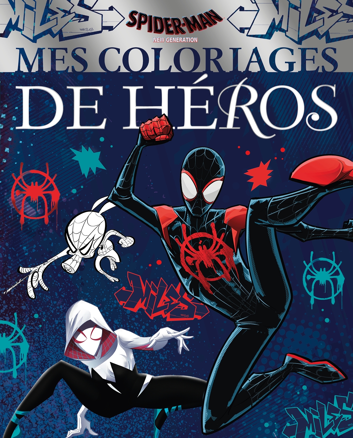 SPIDER-MAN NEW GENERATION - Mes Coloriages de Héros - MARVEL