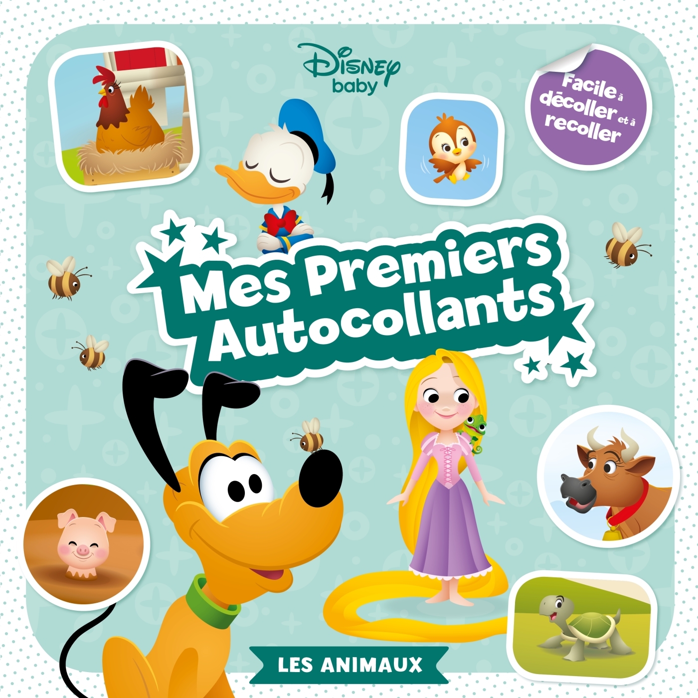 DISNEY BABY - Mes Premiers Autocollants - Les animaux