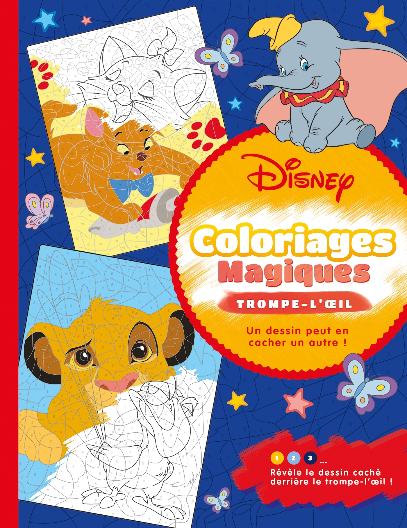 DISNEY - Coloriages Magiques - Trompe-l'oeil
