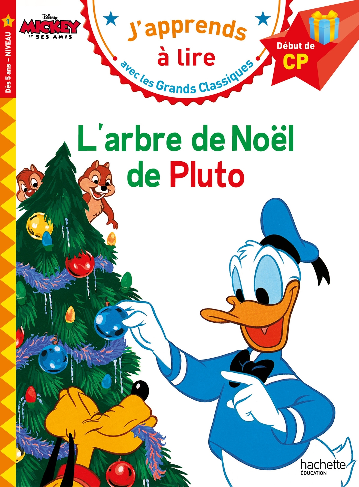 Disney - L'arbre de Noël de Pluto, CP Niveau 1