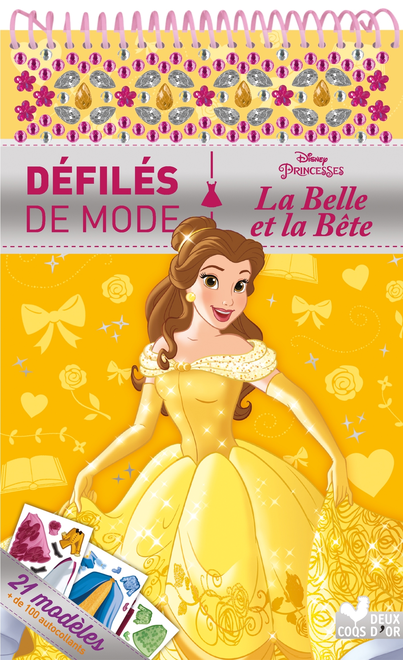 La Belle et la Bête - bloc à spirales