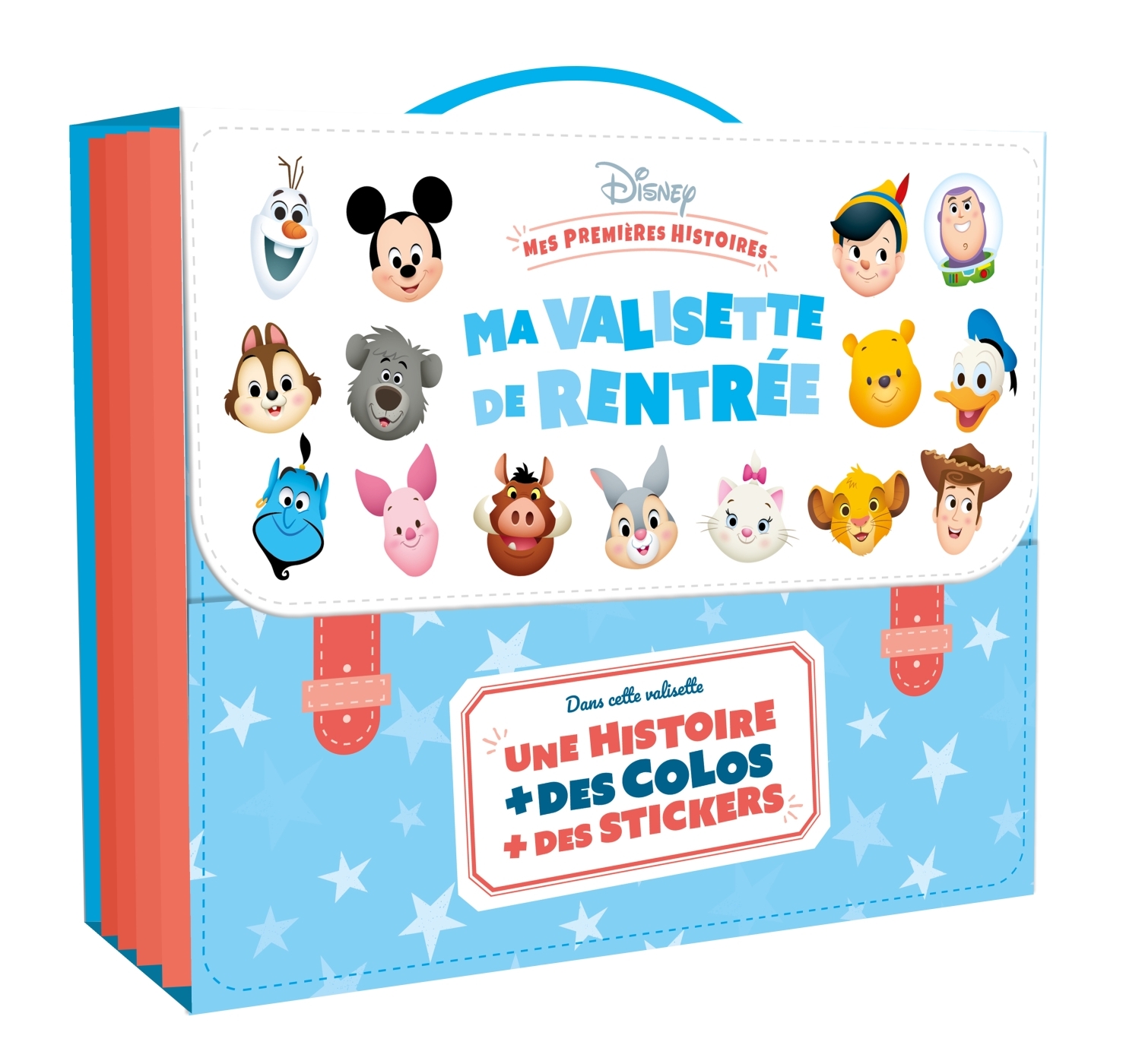 DISNEY - Mes Premières Histoires - Valisette - Vive la rentrée