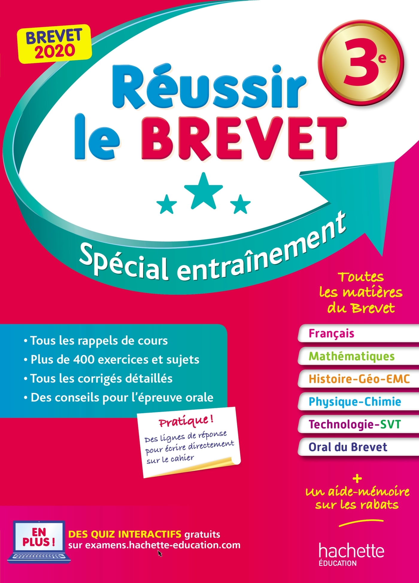 Réussir le BREVET 2020 : nouveau Brevet 3e