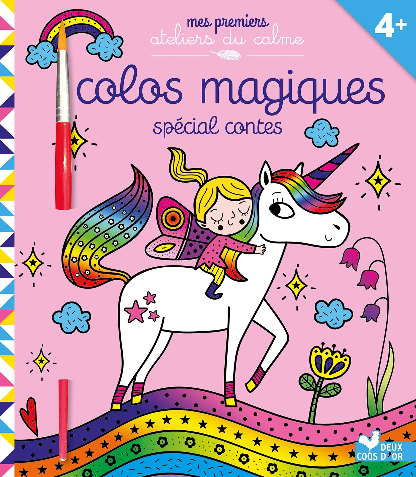 Colos magiques mondes féeriques - avec pinceau