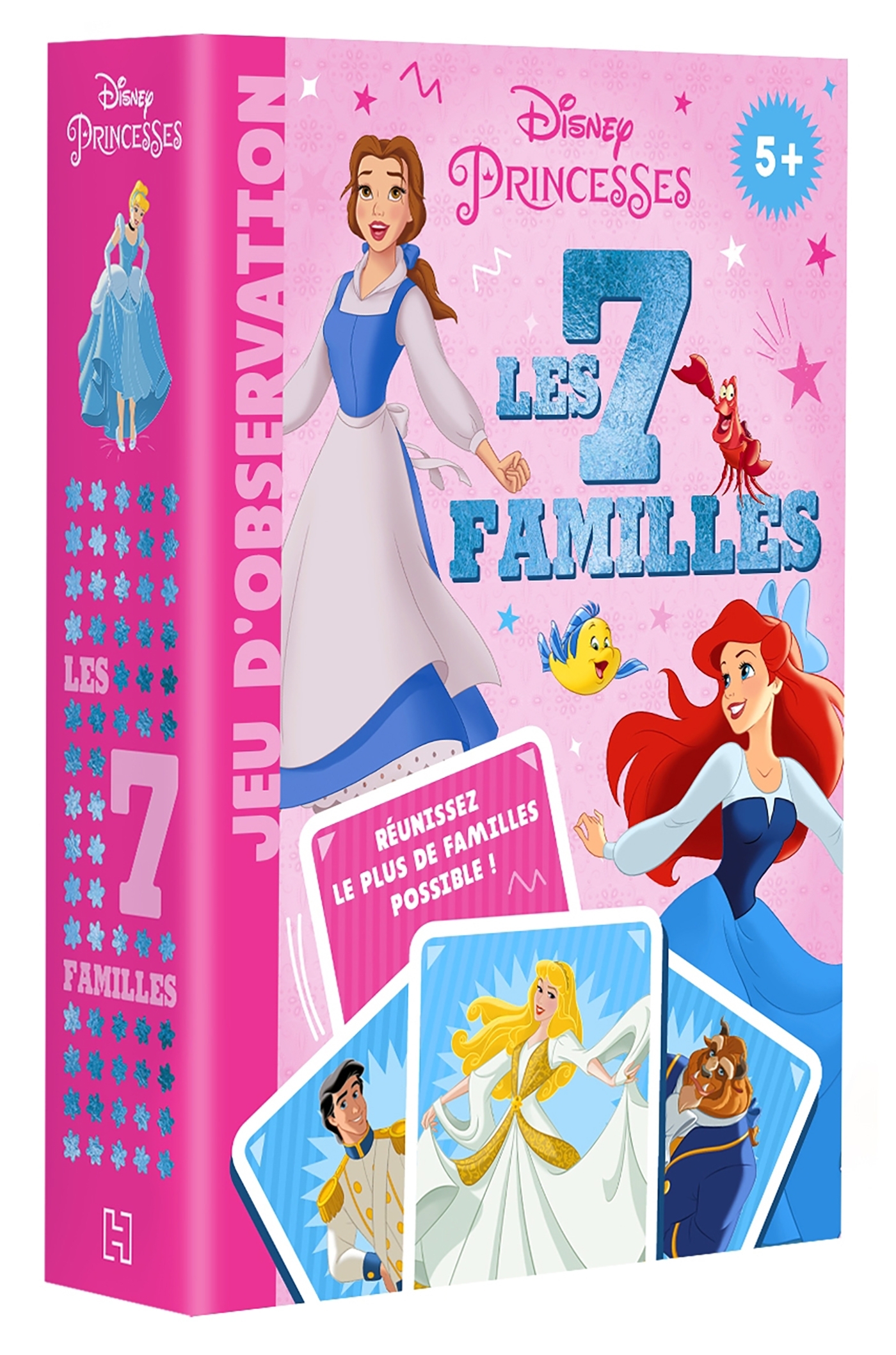 DISNEY PRINCESSES - Jeu de cartes - 7 familles