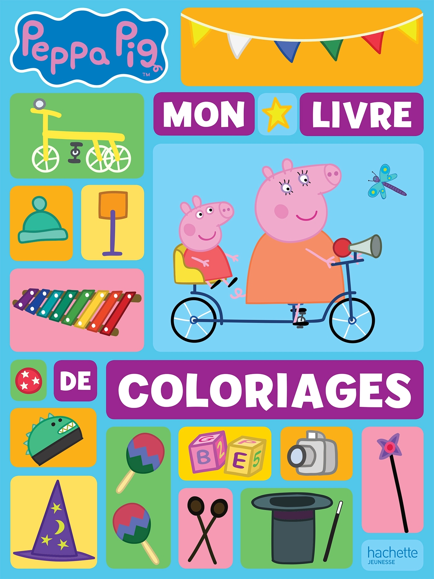 Peppa Pig - Mon livre de coloriages