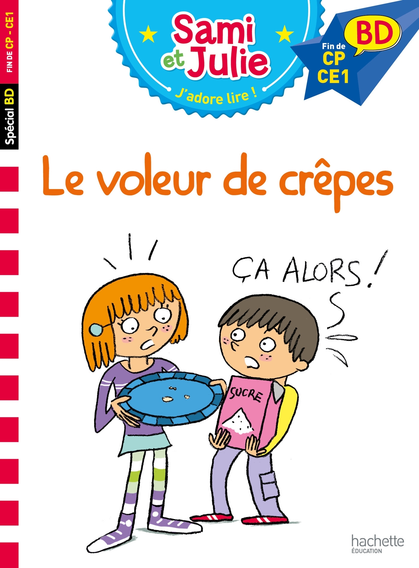 Sami et Julie BD : Le voleur de crêpes
