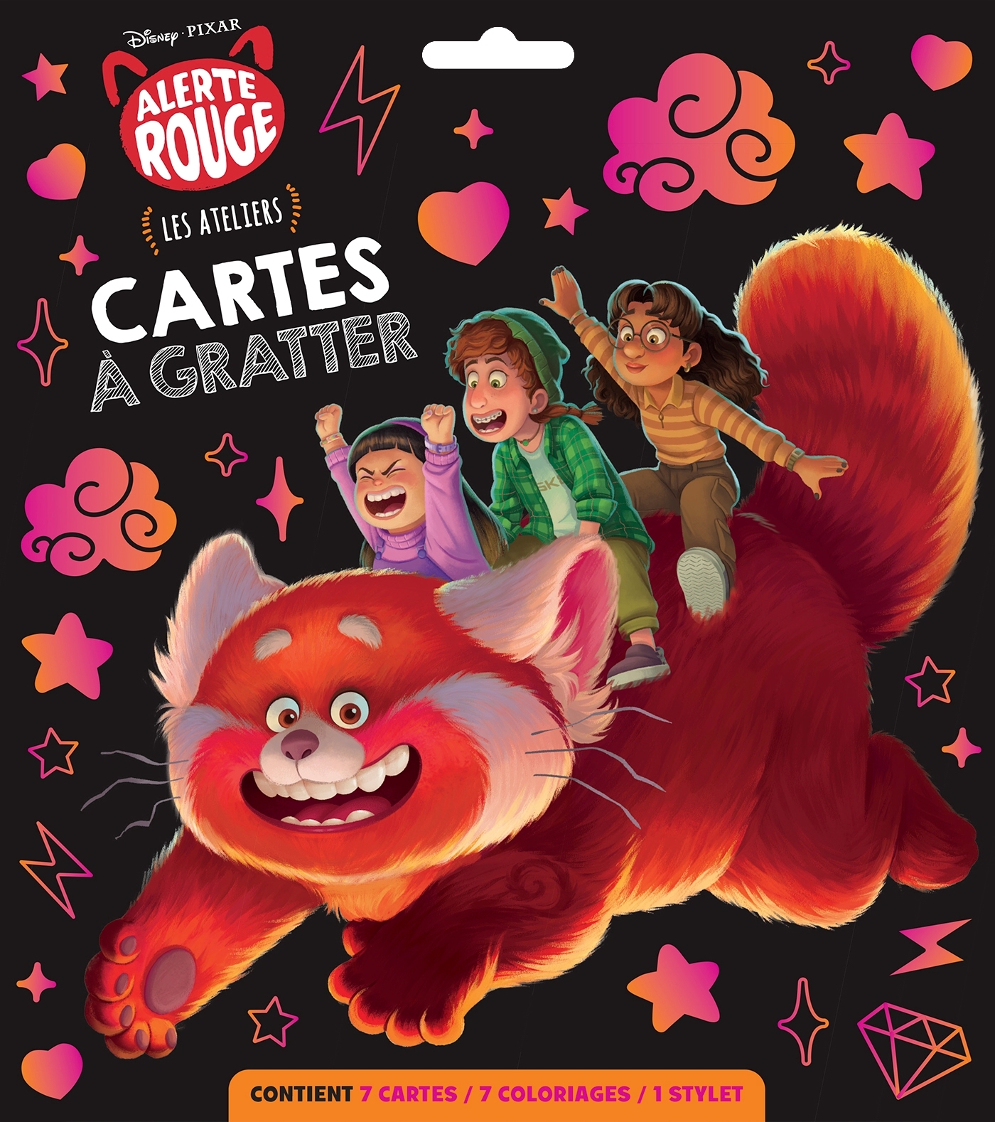 ALERTE ROUGE - Pochette Cartes à gratter - Pixar