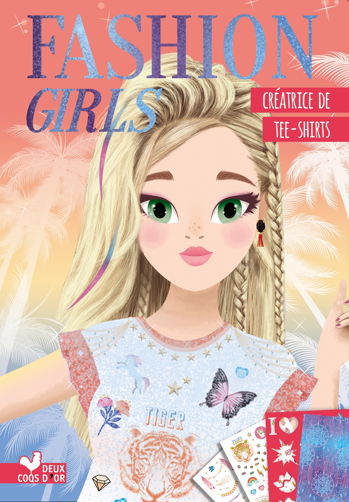 Créatrice de tee shirts - pochette avec accessoires