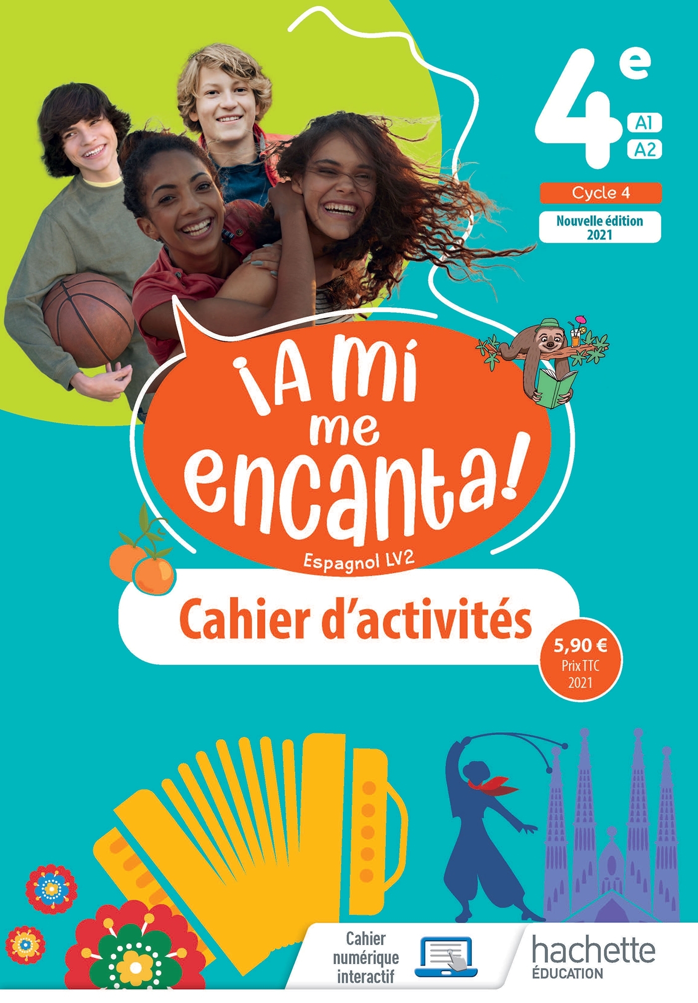 A mi me Encanta cycle 4/ 4e - cahier d'activités - Ed. 2021