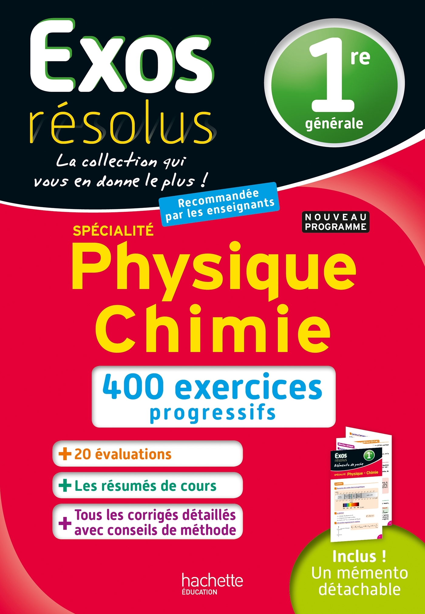 Exos Résolus SPECIALITE Physique-Chimie 1re