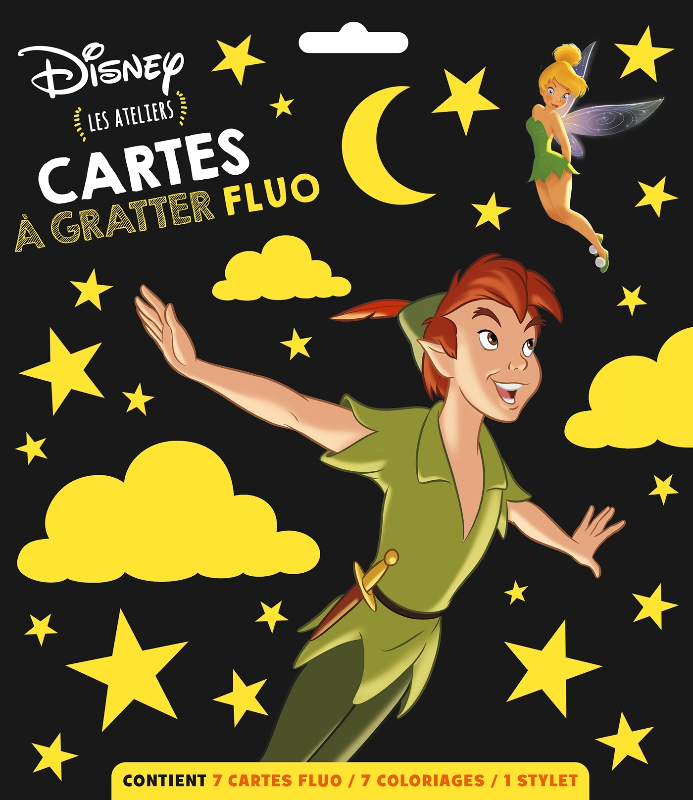DISNEY CLASSIQUES - Les Ateliers Disney - Cartes à gratter fluorescentes