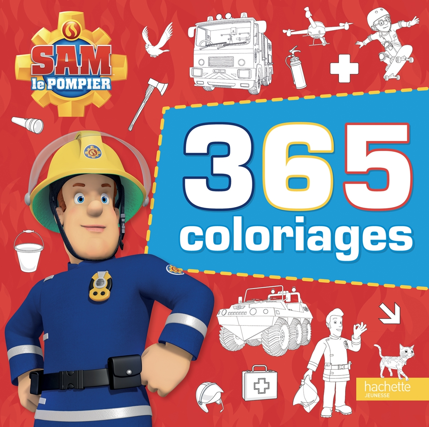 Sam le pompier - 365 coloriages