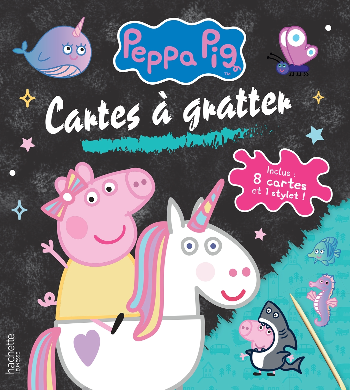 Peppa Pig-Cartes à gratter