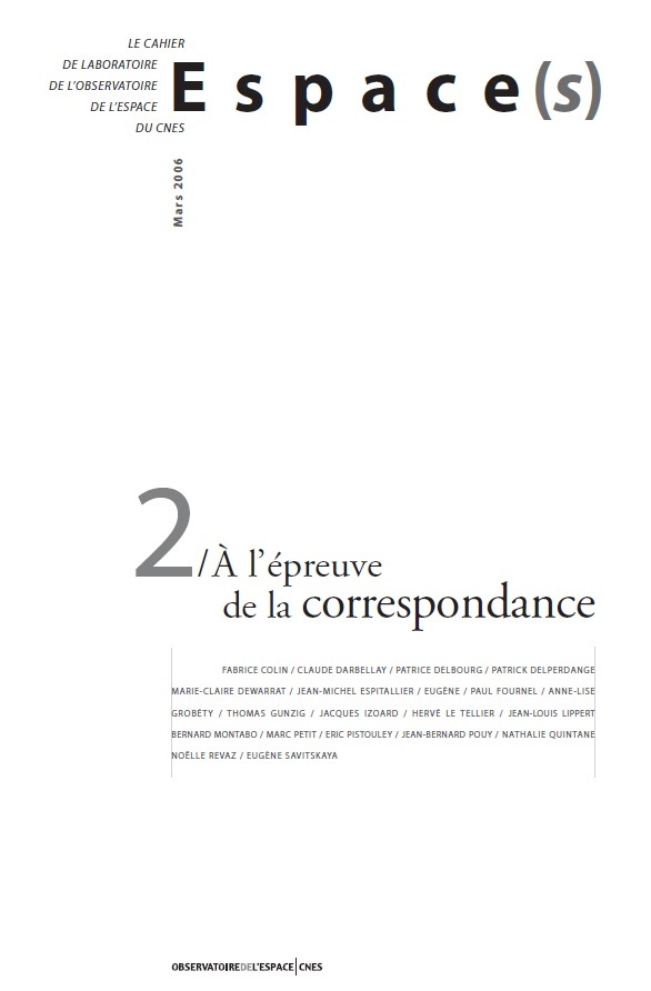 Espace(s) n°2 A l'épreuve de la correspondance