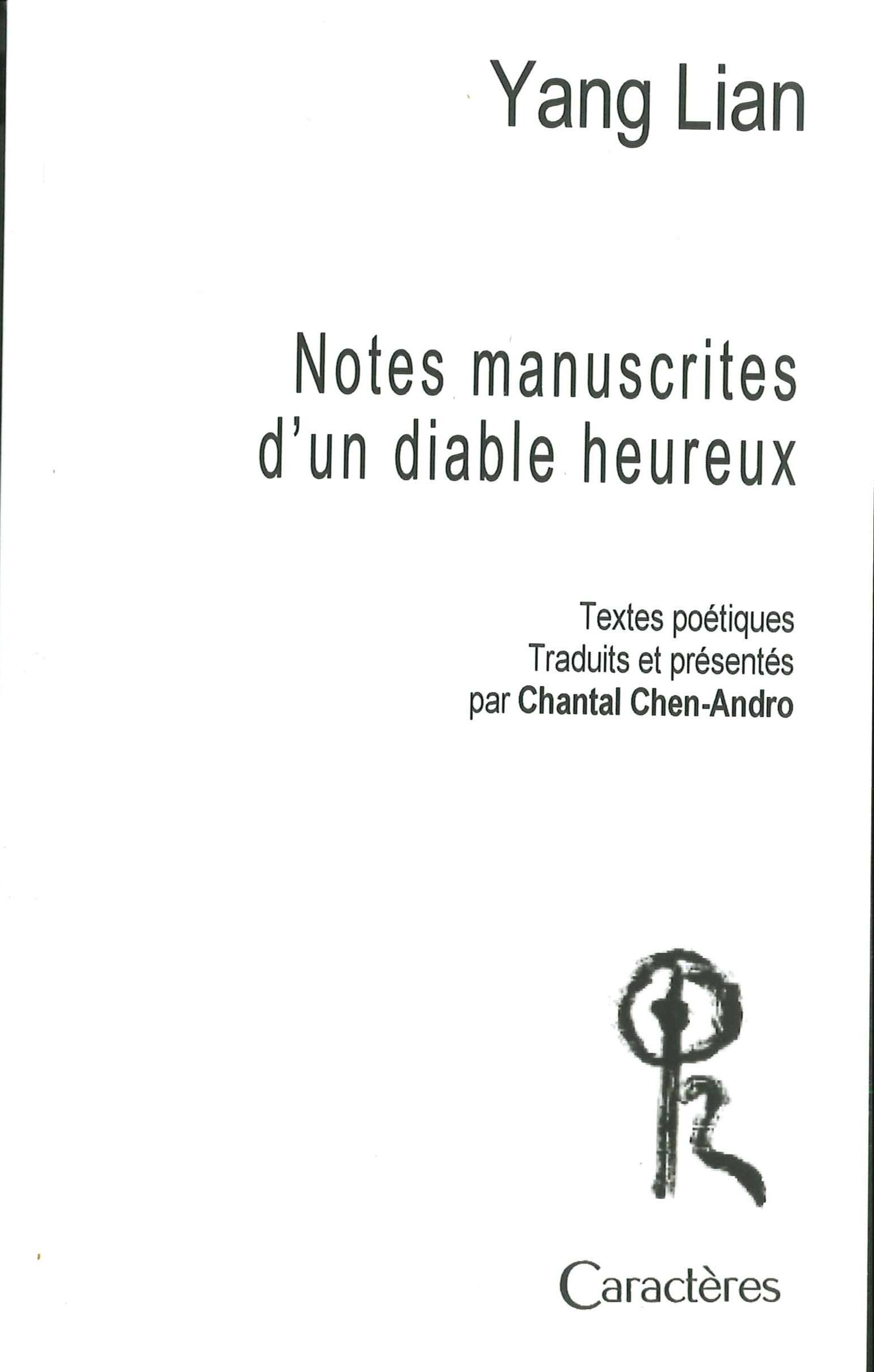 NOTES MANUSCRITES D'UN DIABLE HEUREUX