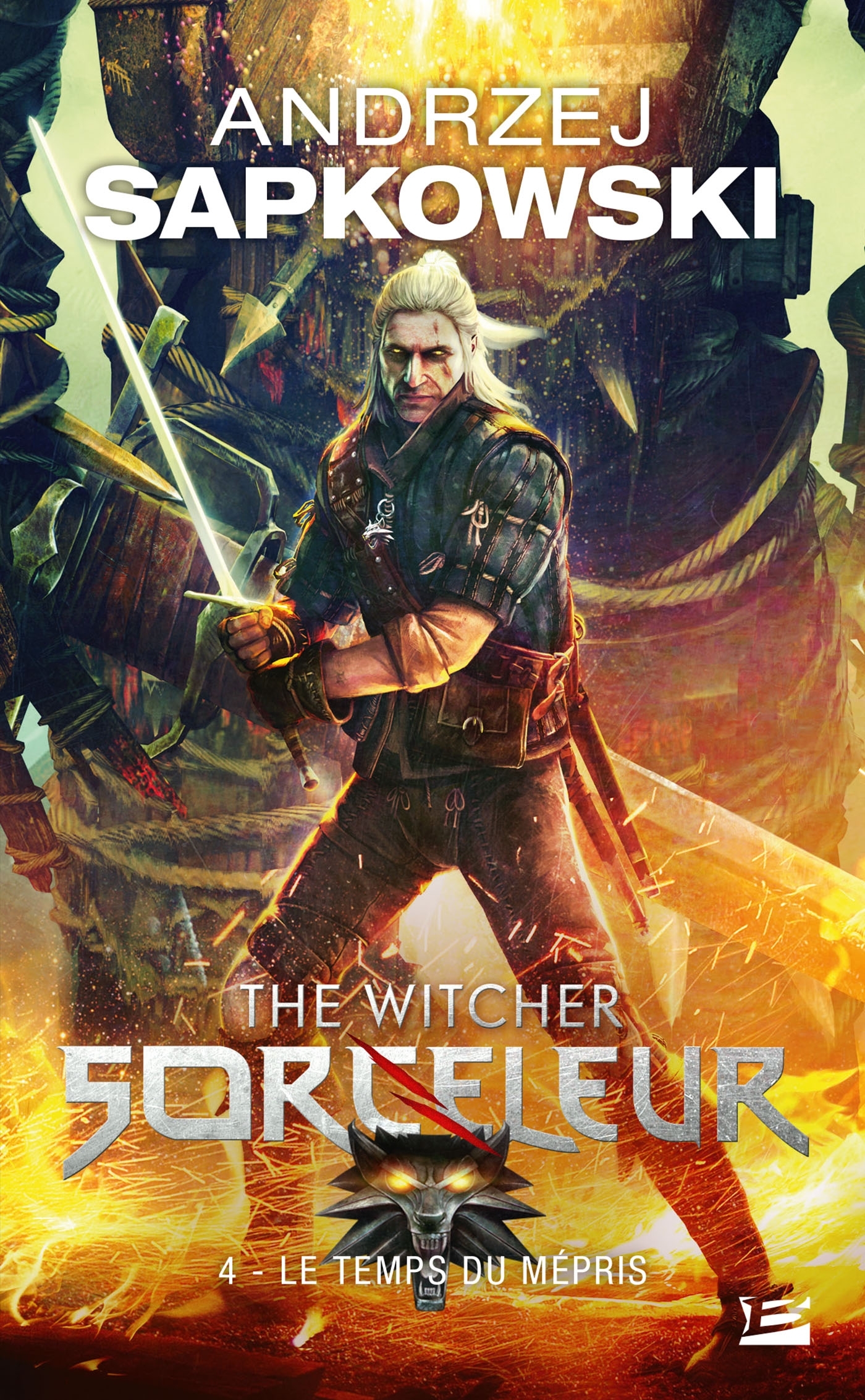 Sorceleur (Witcher) - Poche, T4 : Le Temps du mépris