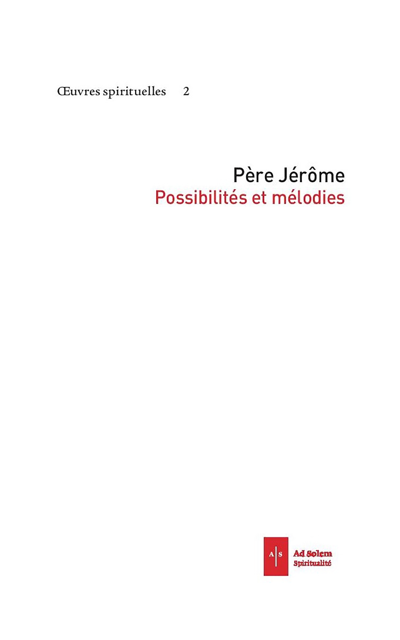 Possibilités et mélodies