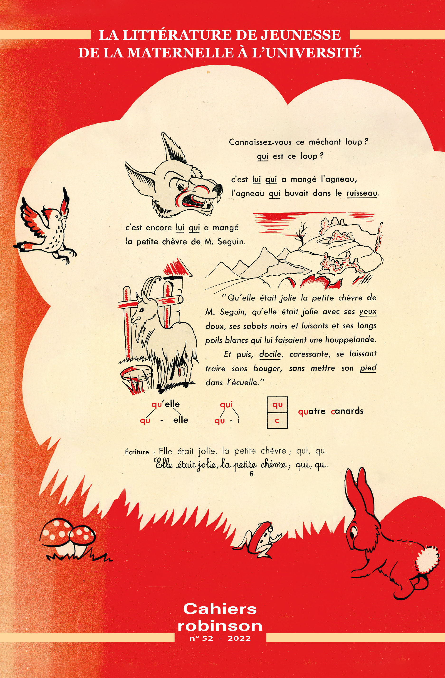 La littérature de jeunesse, de la maternelle à l'université