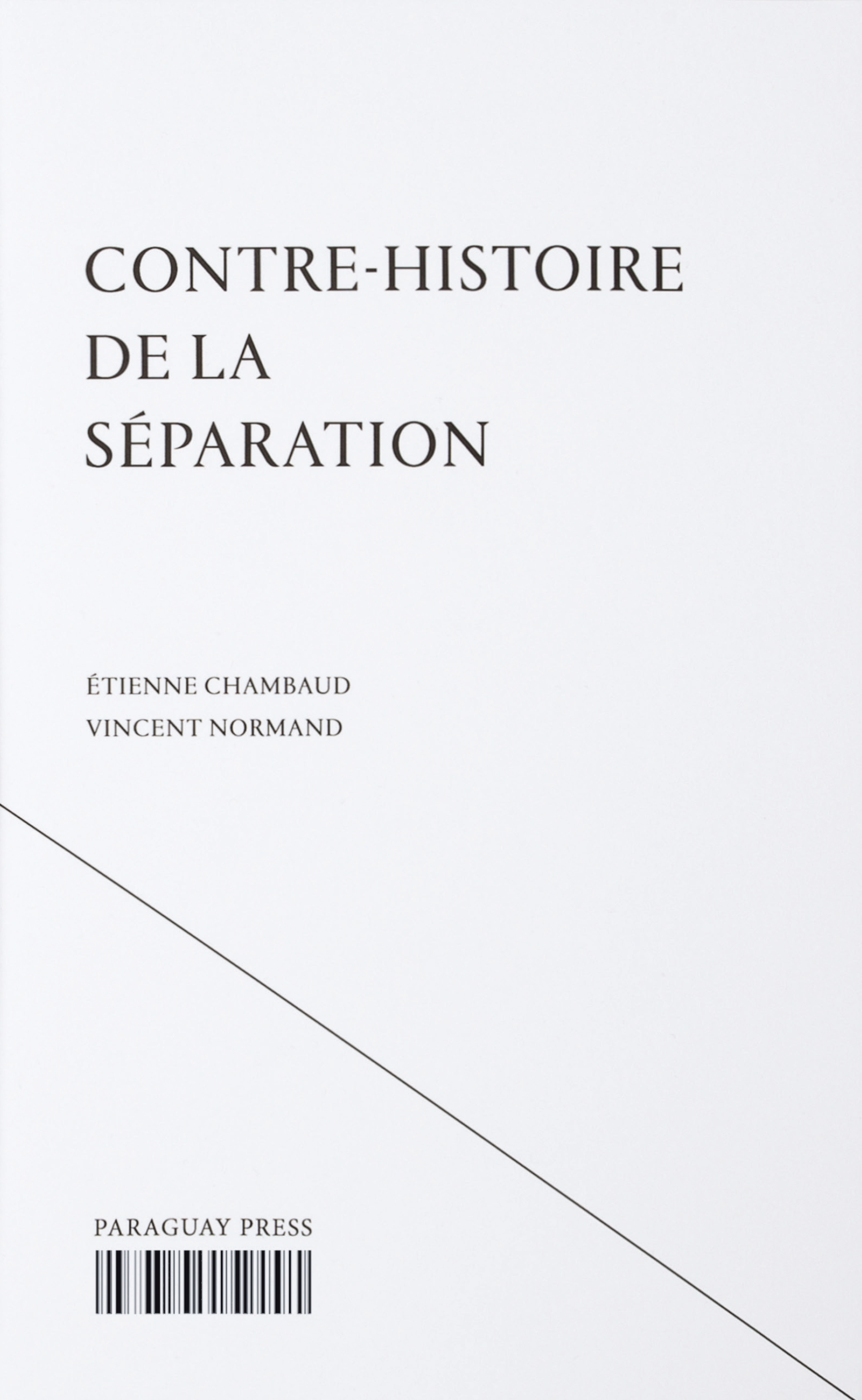Contre-Histoire de la Séparation