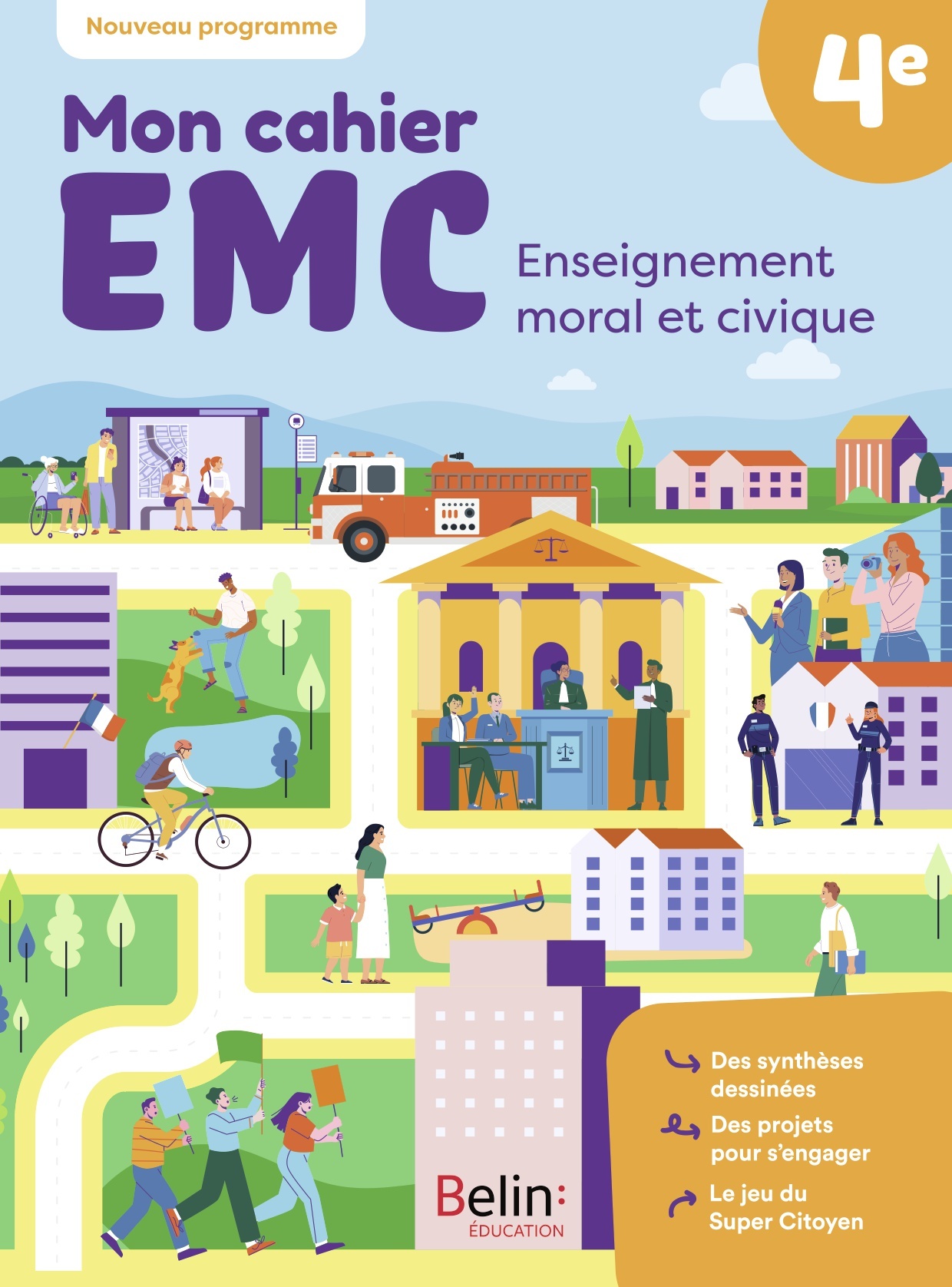 Mon cahier EMC 4e