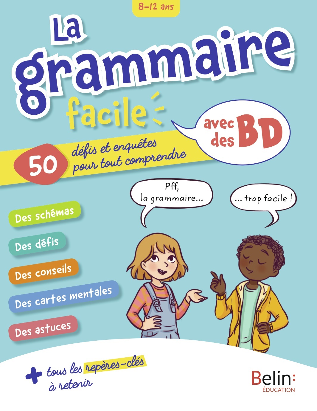La grammaire facile, avec des BD