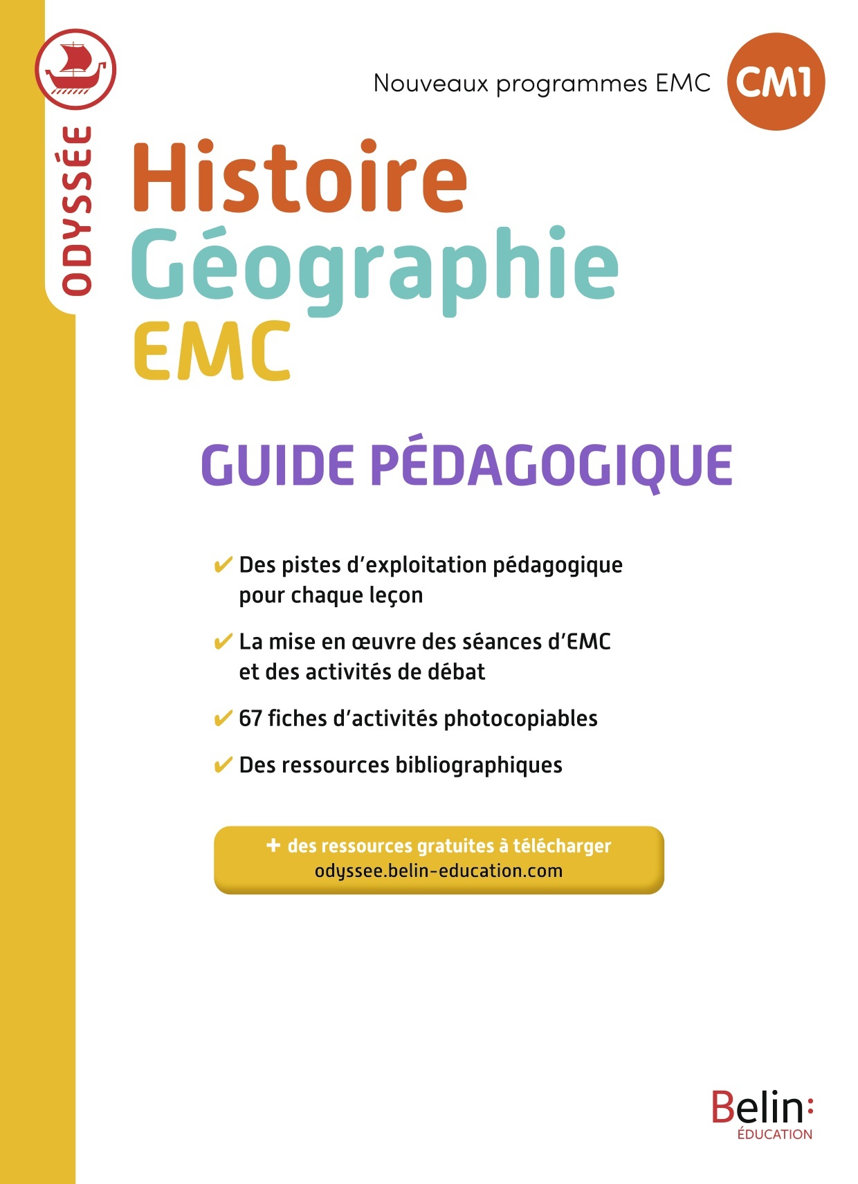 Odyssée - Guide pédagogique CM1 nouvelle édition 2024
