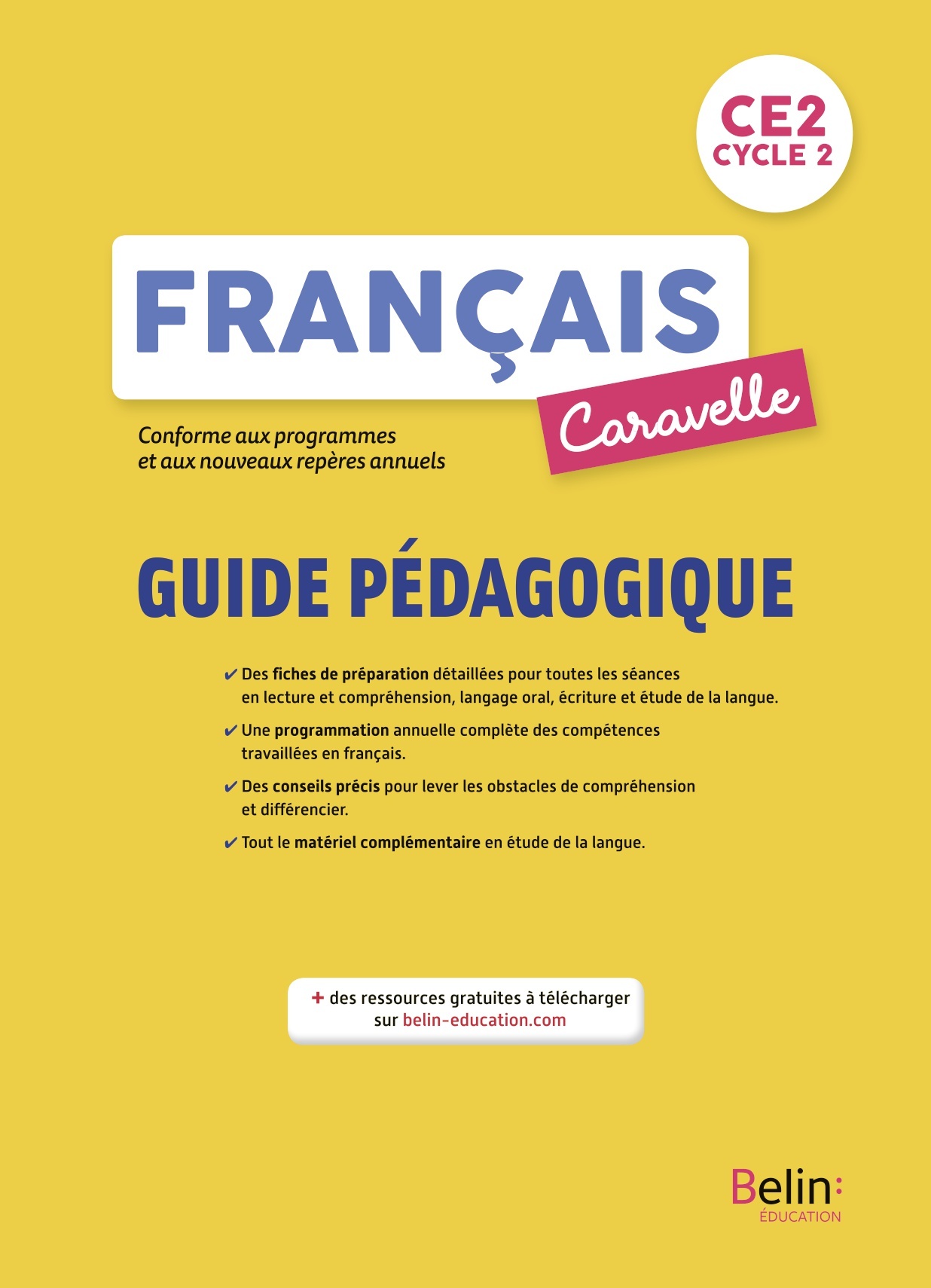Caravelle CE2 - Guide pédagogique 2022