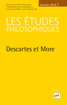 études philosophiques 2014, n° 1