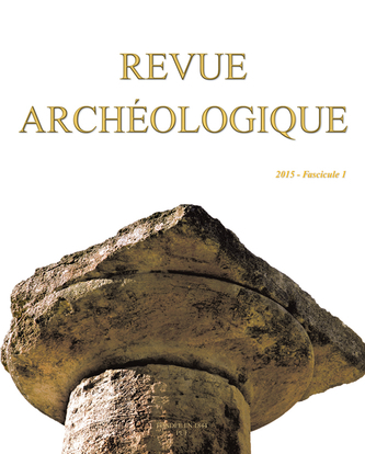 Revue archéologique 2015, n° 1