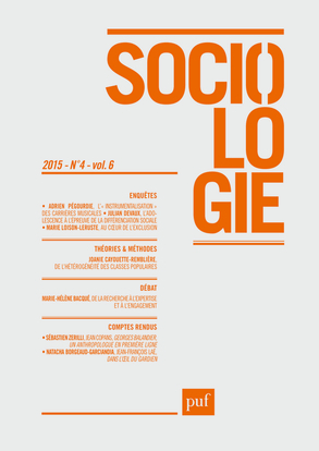 Sociologie 2015, n° 4