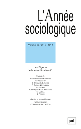 année sociologique 2015, vol. 65 (2)