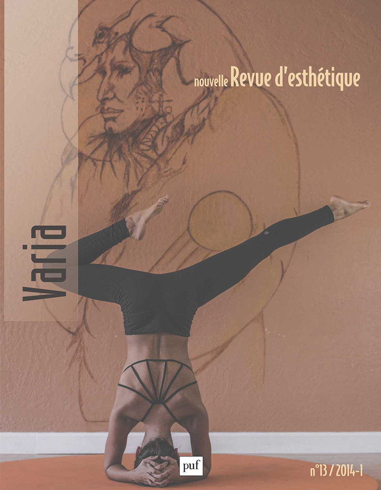 Nouvelle revue d'esthétique 2014, n° 13
